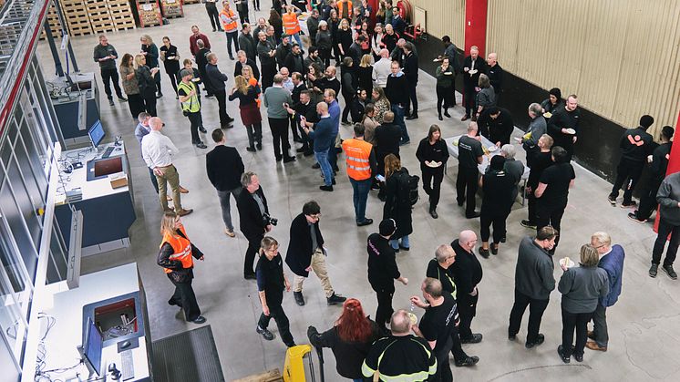 Hedin Parts inaugurates and celebrates a successful start with a new state-of-the-art warehouse system
