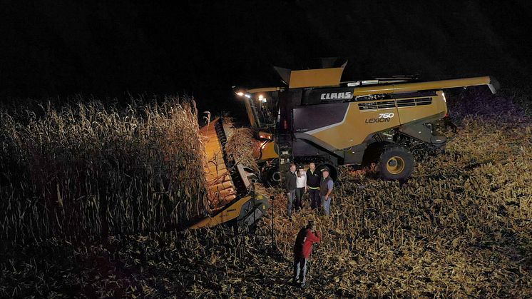 CLAAS LEXION 760 TERRA TRAC.