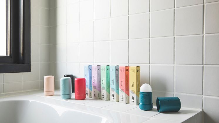 Påfyllbar deodorant fra Klar