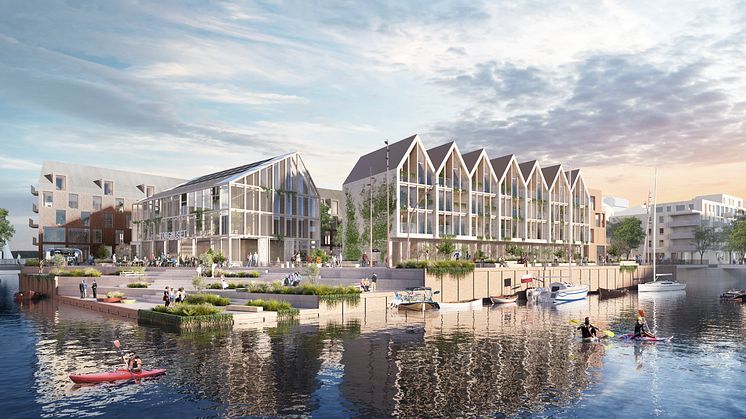 Klimatneutralitet och genomförbarhet i fokus när Helsingborgs stad planerar för Oceanön