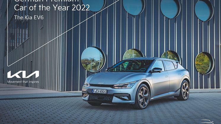 Kia EV6 Årets premiumbil i Tyskland