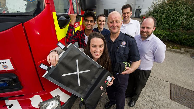 Students have designs on fire safety