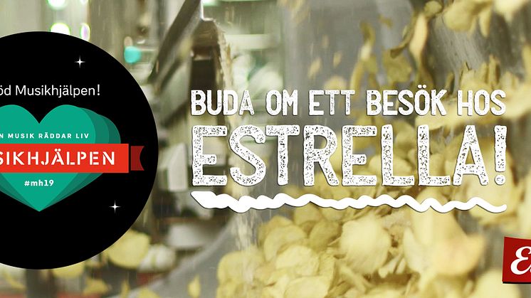 Buda om ett besök hos Estrella till förmån för Musikhjälpens insamling 2019 