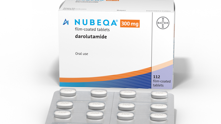 Nubeca (darolutamid), prostatacancer