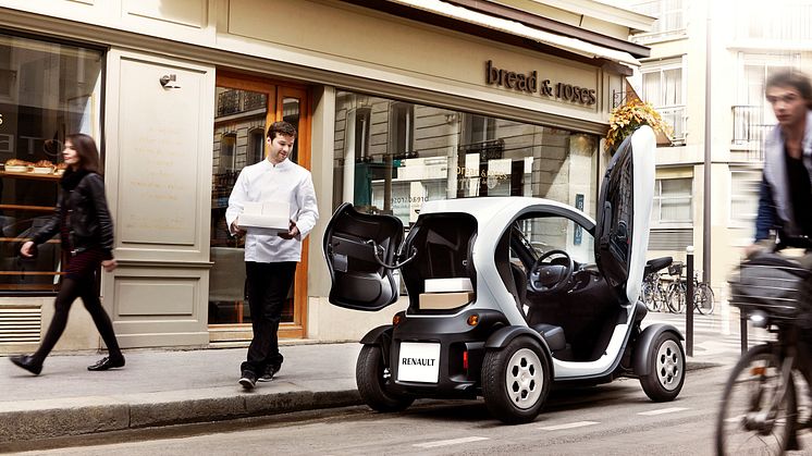 Byens sejeste budbringer - Renault Twizy nu som van