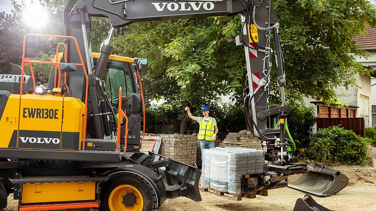 Volvo EWR130E - lastarmsfjädring (CDC)