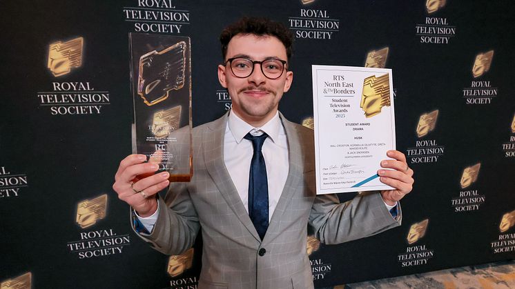 Will Croston won Best Student Drama for his film Husk at the RTS regional awards