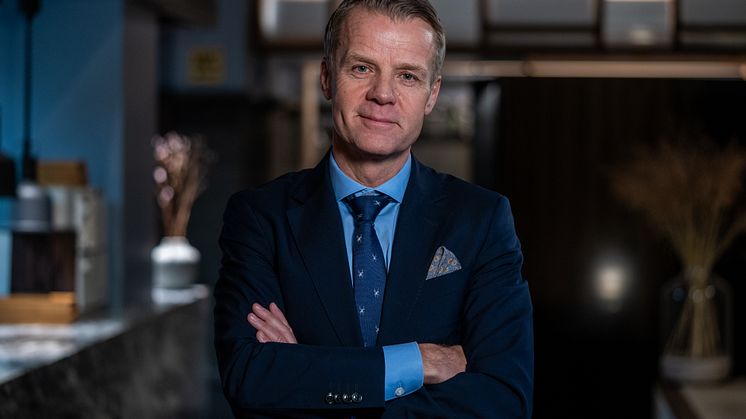 Anders Sköld, ny hotelldirektör på Clarion Hotel Post