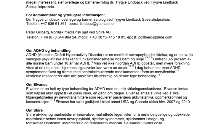 Nytt behandlingsprinsipp for ADHD godkjent på blå resept
