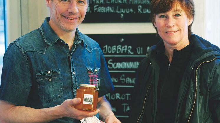 Honung från Tantos bin landar i Kalf&Hansens kök