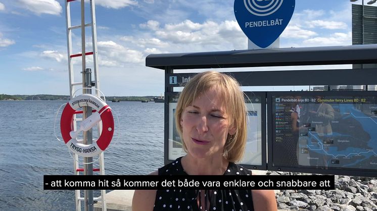 Stadsutvecklarna testar Sjövägen linje 80