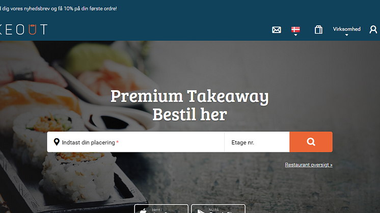 Find og bestil premium take away mad med Takeout