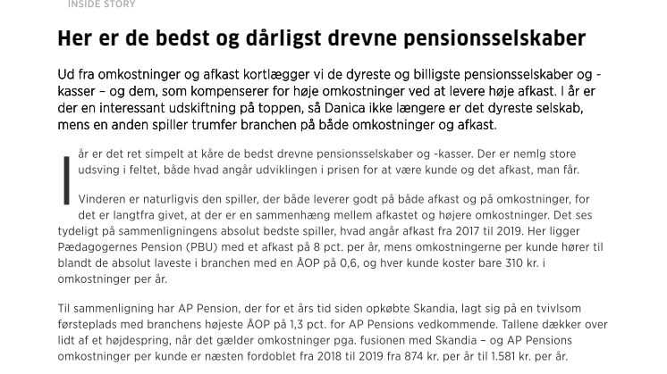 Artikel fra InsideBusiness