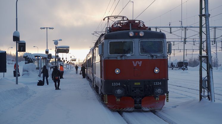 Den första april 2022 börjar Nattåget Norrland trafikera Skellefteå.