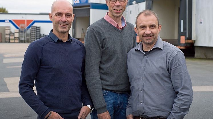 Team AD Sverige, Micael Lindh, Brynolf Johansson och Adam Källberg.