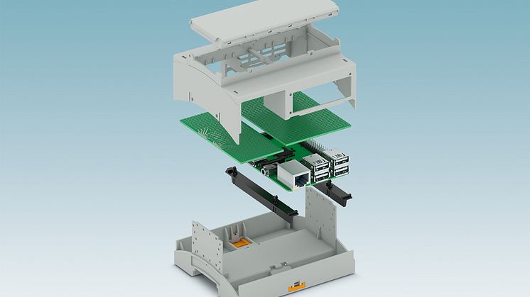 Housing solution for Raspberry Pi minicomputer