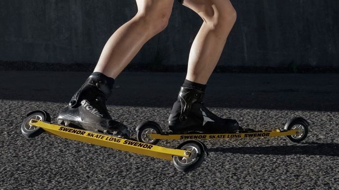 Roller skis with bearings from Schaeffler