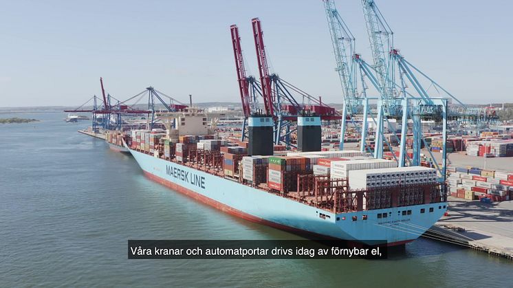 APM Terminals Gothenburg - hela Sveriges terminal