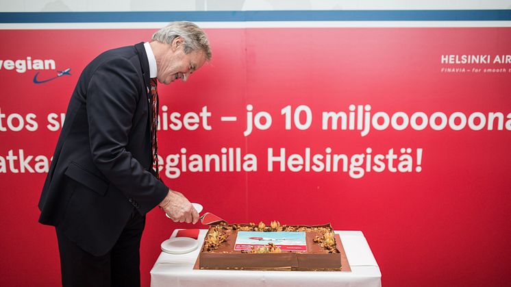 Bjørn Kjos in Helsinki, lokakuu 2016