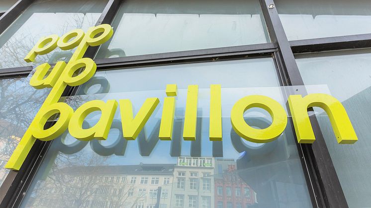 Pop Up Pavilllon präsentiert Kunst und Kultur im Herzen der Kieler Altstadt am Alten Markt