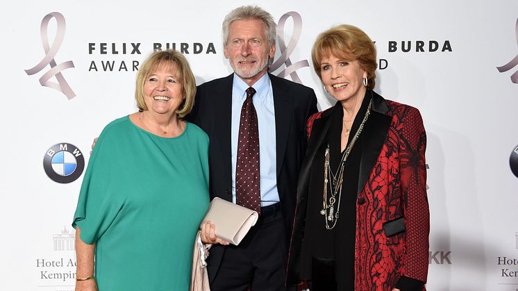 Hildegard und Paul Breitner mit Christa Maar