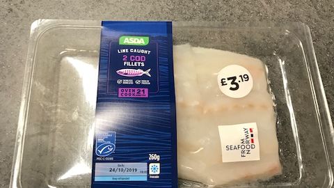 Norsk torsk i britiske dagligvarekjeder