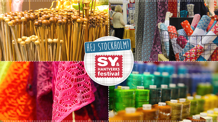 Sy- & Hantverksfestivalen i Stockholm 23-25 februari 2018