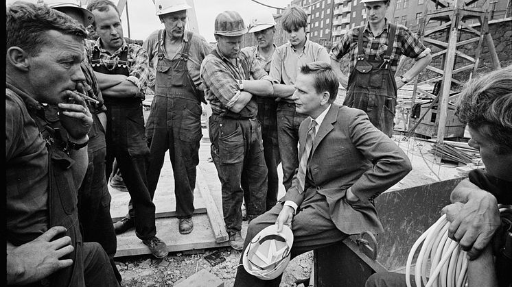 Palme och arbetarna valåret 1968