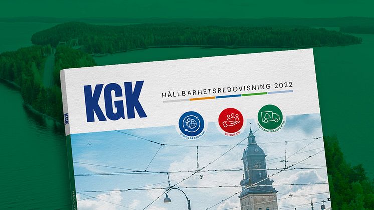 KGK arbetar med hållbarhetssatsningar som driver utveckling och tar samhällsansvar