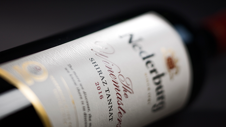 ​Nytt rödvin från legendarisk producent – Nederburg The Winemasters Shiraz Tannat