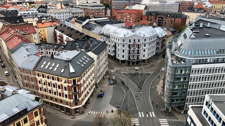 Fasadgruppen gjennomfører omfattende renovering av 142 rekkehus i Åneby