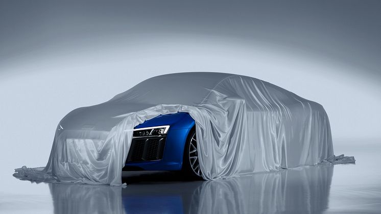 Audi viser laserforlygterne til den nye R8