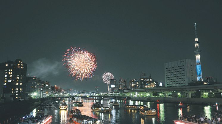 Tokyo Sumida River Fireworks Festival - Held on Saturday, July 29