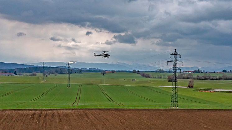 Leitungsbefliegung Heli_1