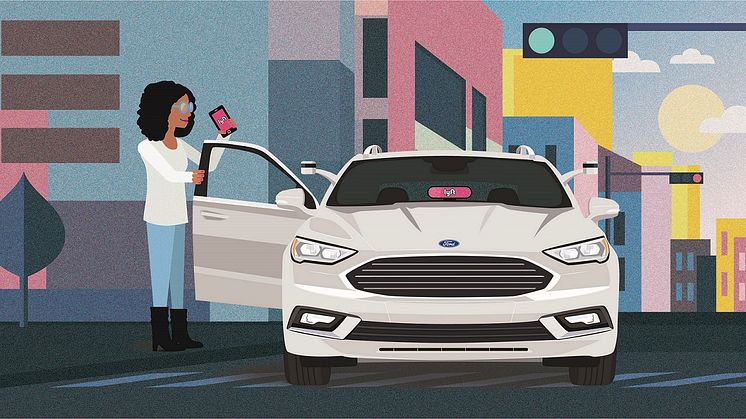 Ford a Lyft spojují síly při vývoji autonomních vozů