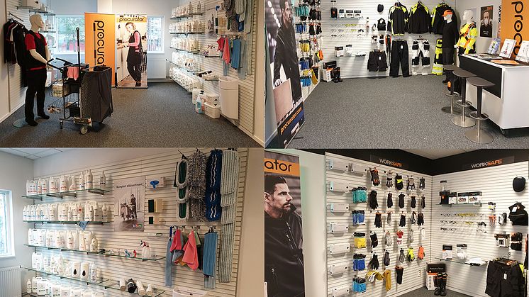 Vårt senaste showroom