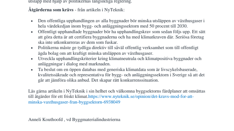 Riktigt viktigt - färdplaner en bra väg mot klimatmålen