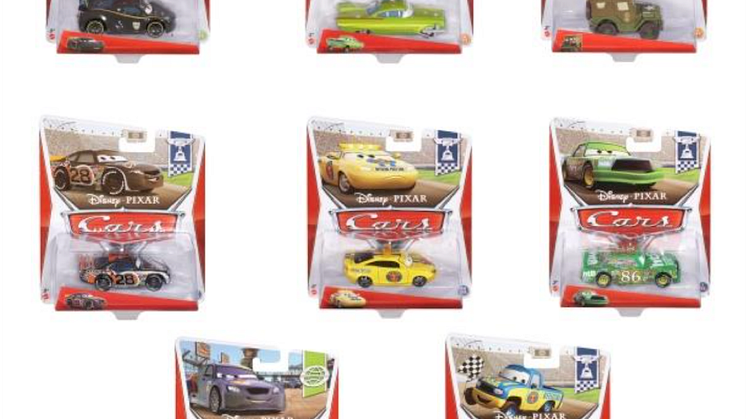 Disney Cars Die-Cast Character Fahrzeug Sortiment 