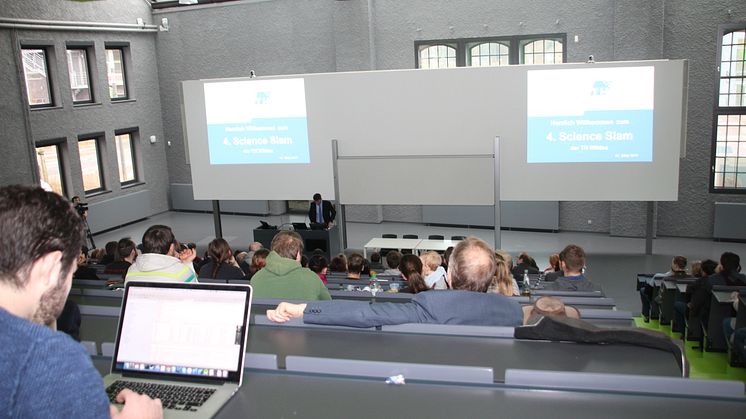 Eröffnung der Wissenschaftswoche im Audimax.