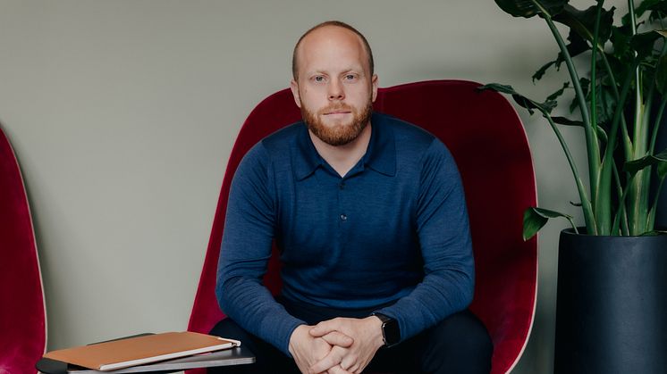 Mads Blybakken, kommunikasjonssjef i foodora
