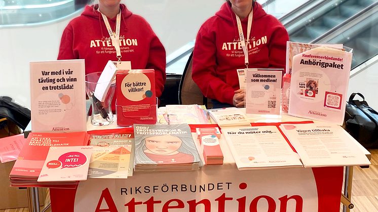 Riksförbundet Attention öppnar 90-konto