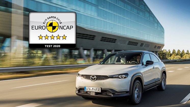 Mazda-MX-30 - Euro NCAP Five Star