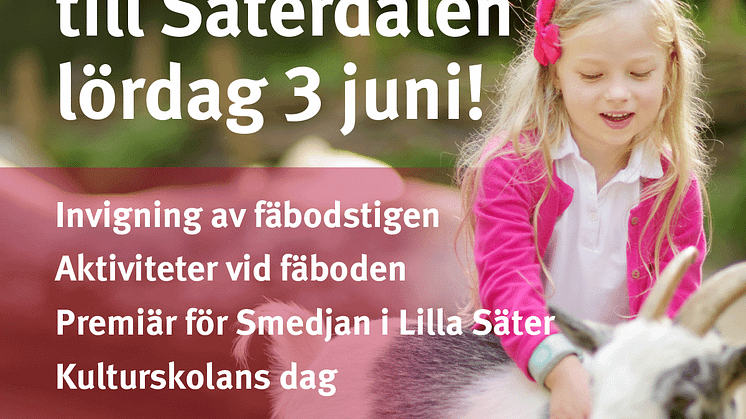 Pressinbjudan: Upplev årets nyheter i Säterdalen