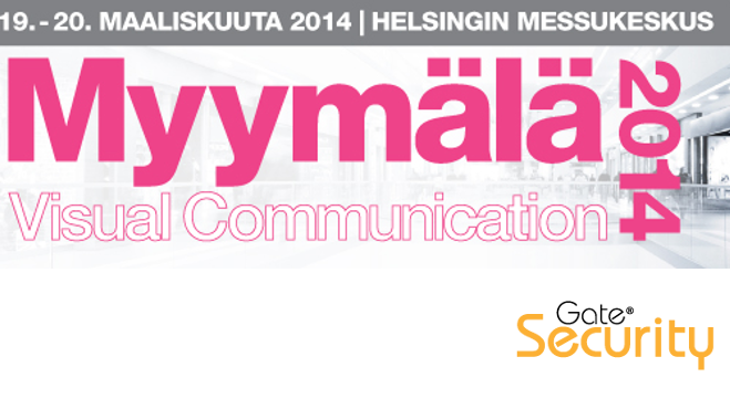 Gate Security på Myymälä 2014 Helsingfors, Finland
