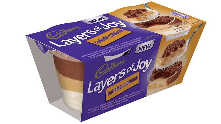 Cadbury Double up the Indulgence with TWO New Layered Desserts 