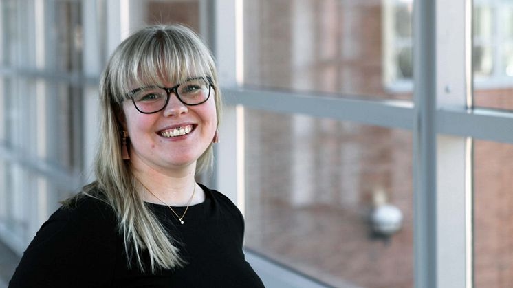 Linnéa Carlsson, doktorand på Högskolan Väst