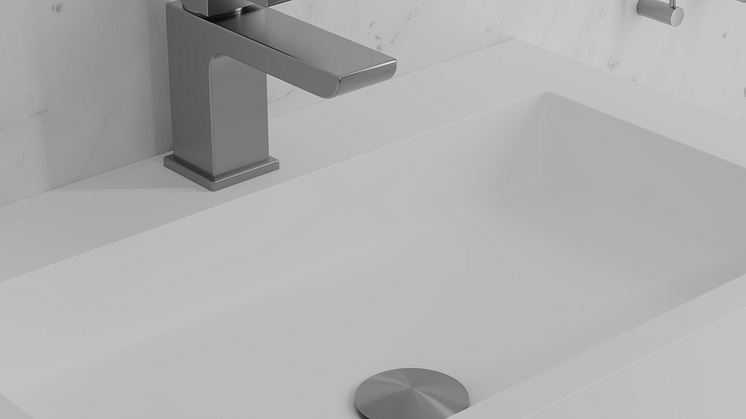 Primy Tvättställsblandare Steel Pure 10070