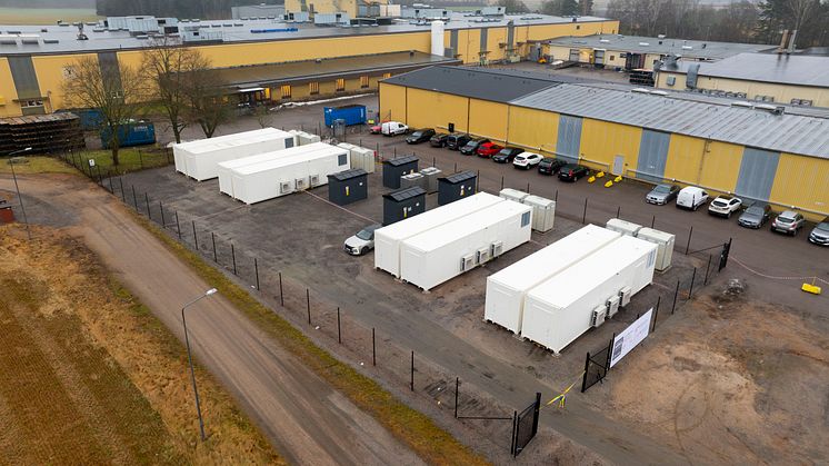 Primrocks anläggning vid Dahrens fabrik i Jonslund
