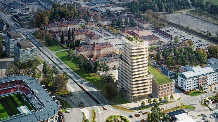 Tengbom utformar WeXO i Växjö