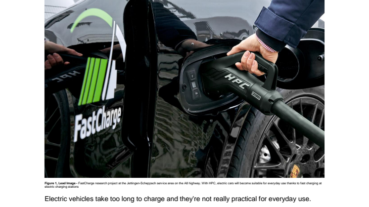 High Power Charging becomes practical for everyday use